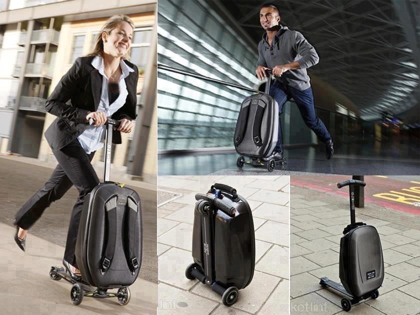 Micro Luggage Scooter: The Luggage That Takes You For A Ride