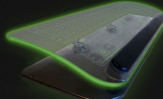 Futuristic Glass Keyboard To Illuminate Your Desk In 2013