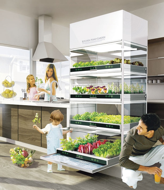 Grow A High Tech Vegetable Garden Right In Your Kitchen