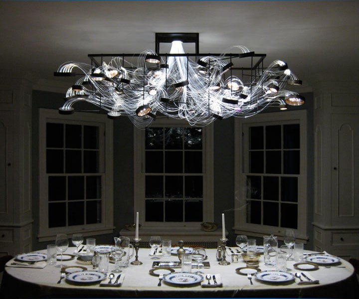 The Elegant Petri Dish Chandelier: Perfect For Biology & Science Geeks