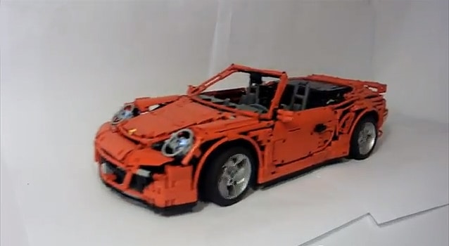 LEGO Replica Build Is An Exact Copy Of A Real Porsche 911