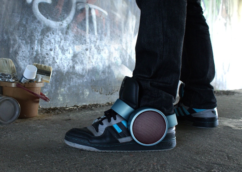 Sneaker Speakers May Reinvent The Way We Play Music Outdoors