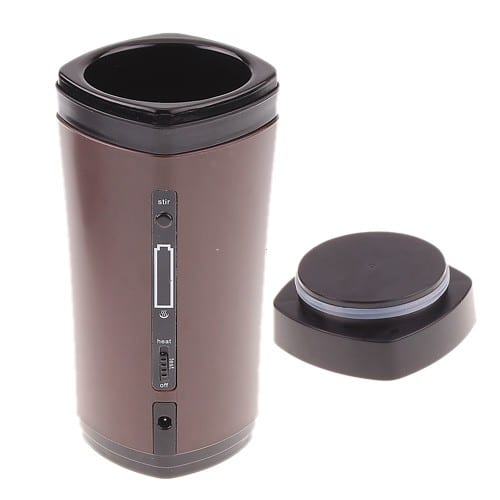 USB Coffee Cup That Heats, Stirs & Charges Itself For Mobile Use