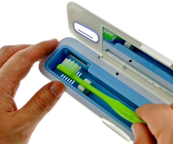 The High Tech Way To Clean Toothbrushes With Ultraviolet Light