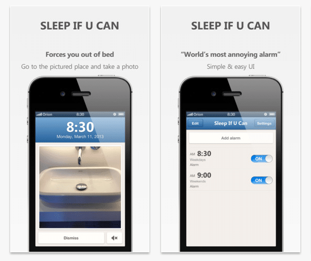 There Is No Being Late With The “Sleep If U Can” Wake-Up App