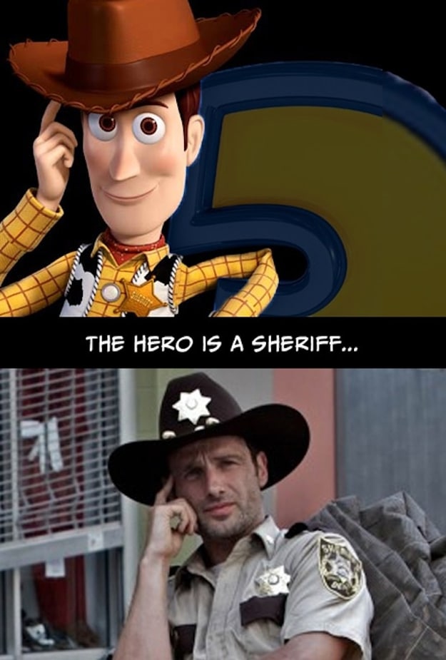 Toy Story & The Walking Dead Are The Same Story [25 Pics To Prove It]