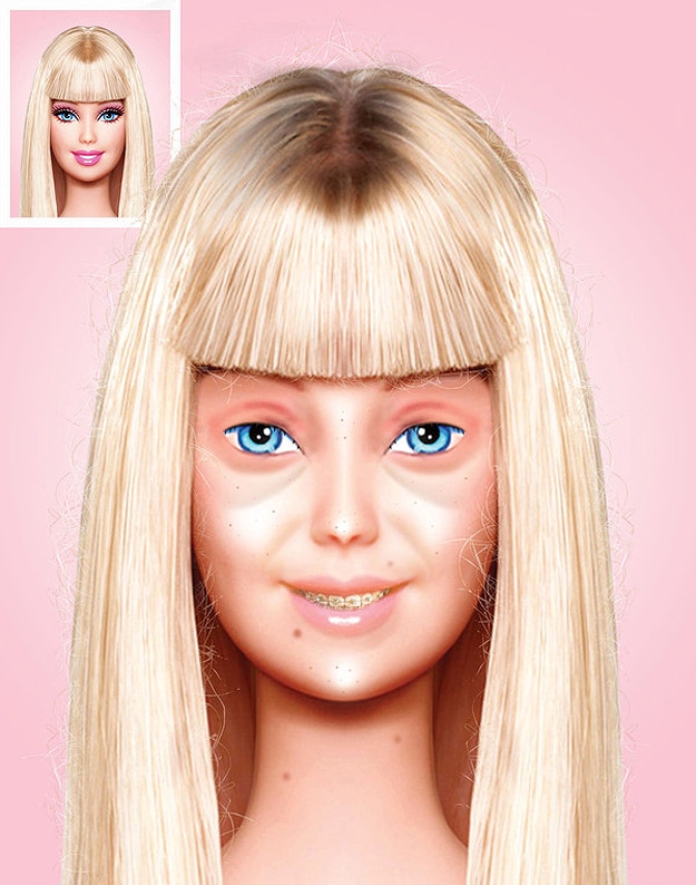 Barbie Goes Natural: This Is Barbie’s Face With No Makeup
