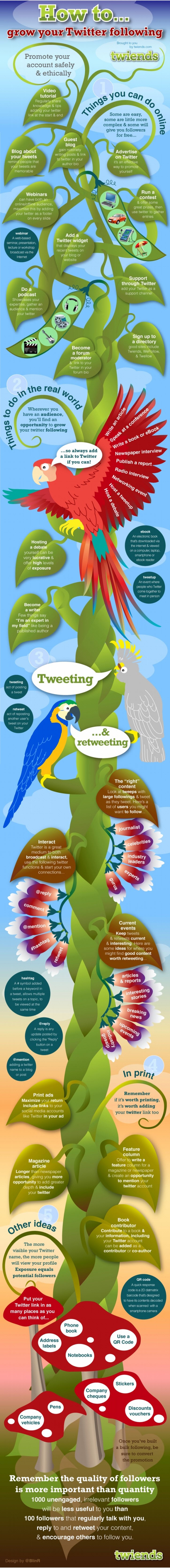 40 Legit Ways To Increase Your Twitter Followers [Infographic]