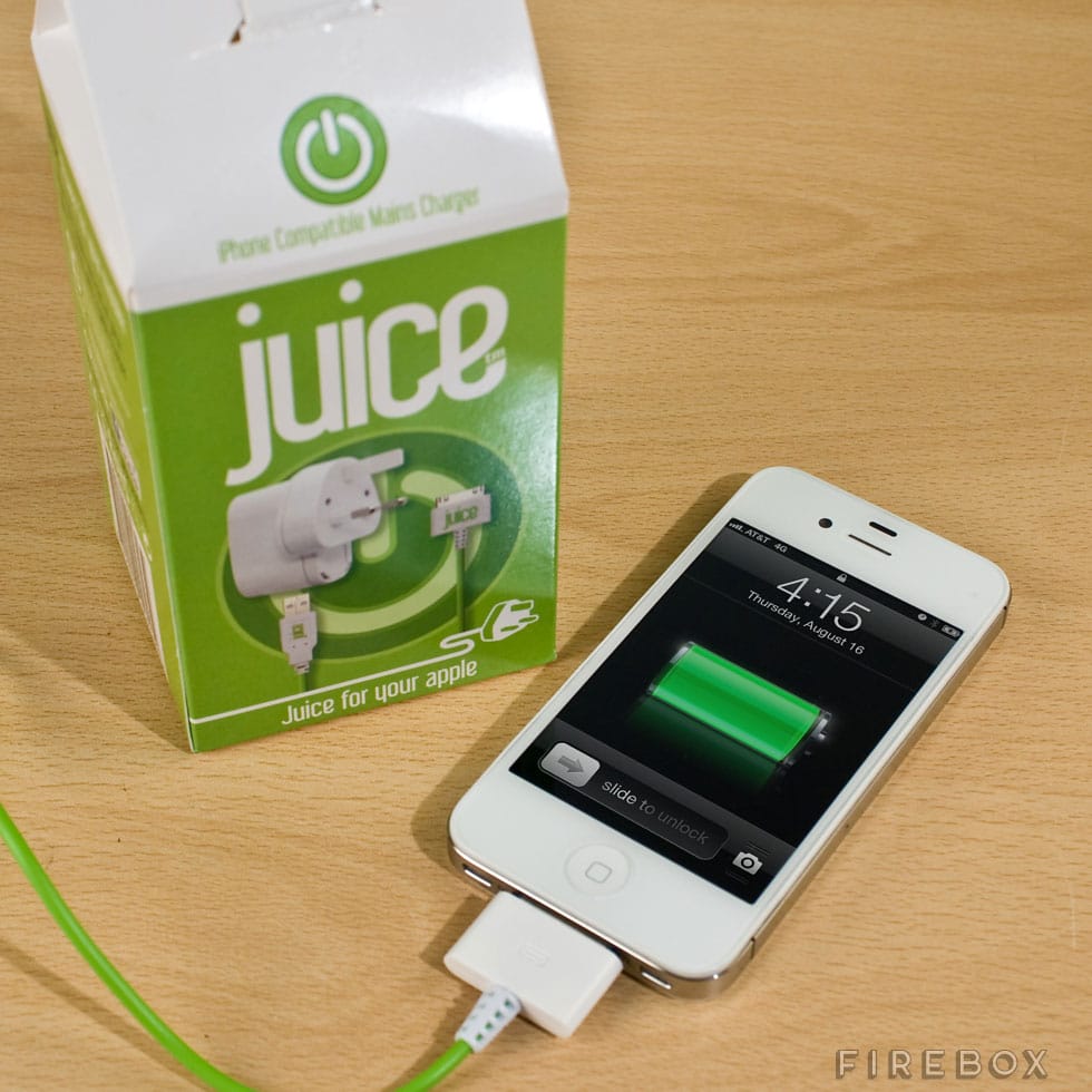 The Juice Box Smartphone Charger Will Get Your Juices Flowing
