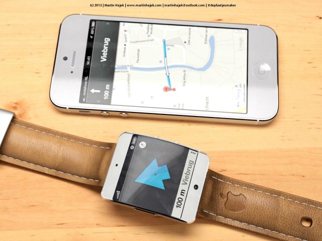 Rumored iWatch Concept Showcases Slim Maps UI