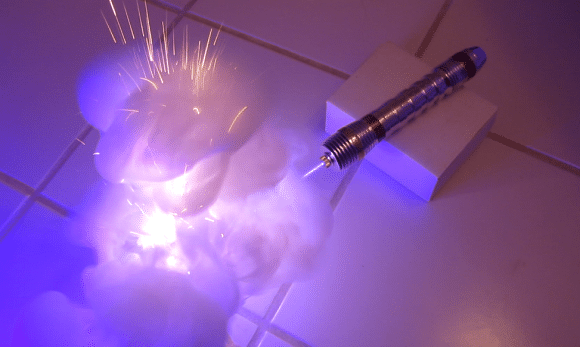 Custom Handheld Laser Raises Hope Of A Real Lightsaber [Video]