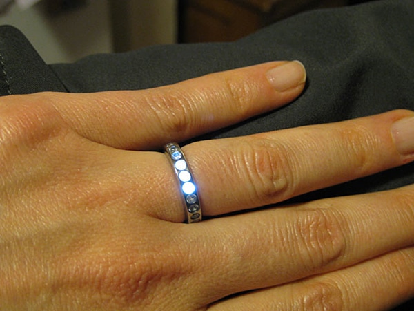 LED Ring Turns Your Marriage Proposal Into A Tech Fest