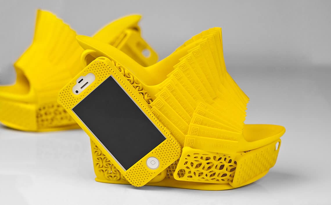 3D Printed Heels Sport A Smartphone Case For Safe Keeping