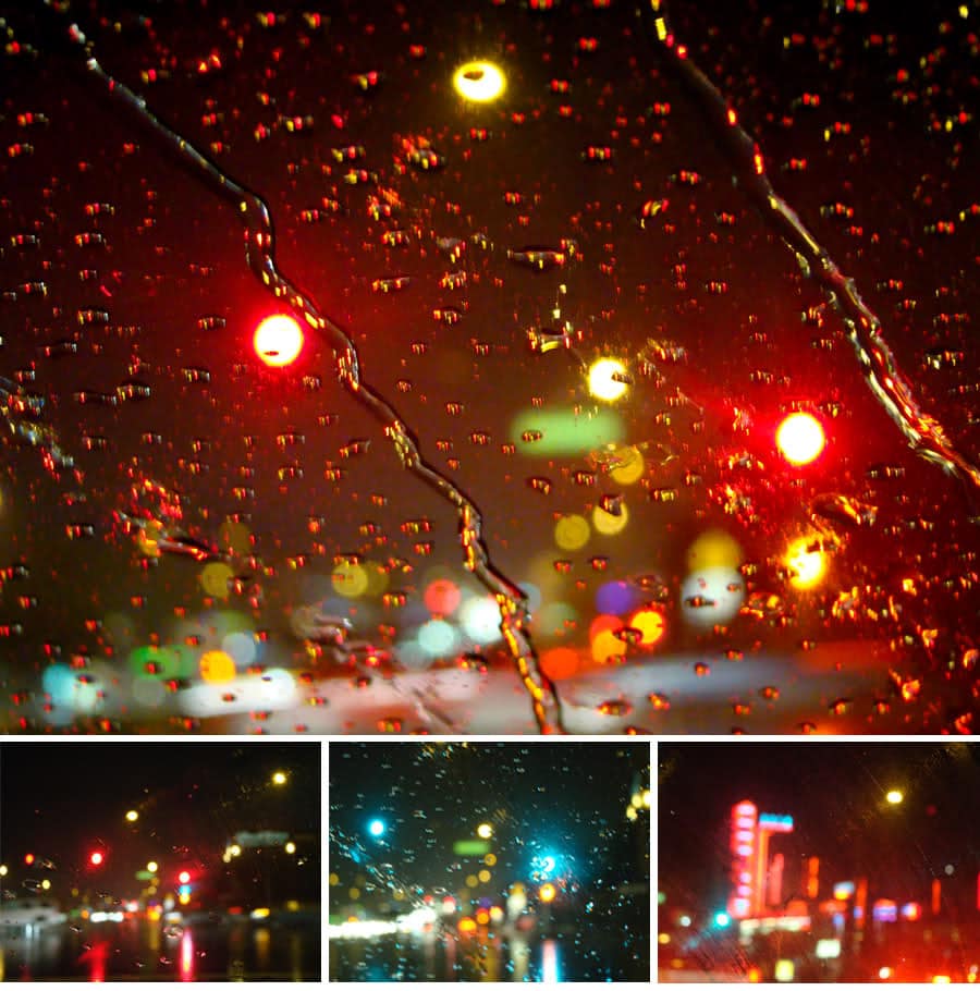 Car Headlights That Make Raindrops Invisible When You Are Driving