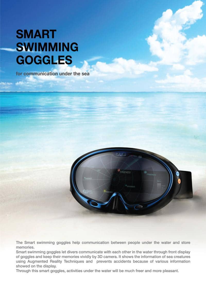 Smart Swimming Goggles With Augmented Reality To Identify Organisms