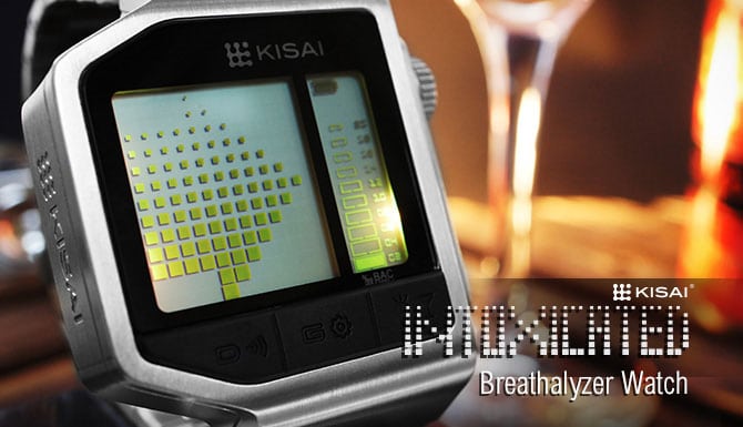 Breathalyzer Watch Knows If You Should Get A Ride Home Or Call A Cab