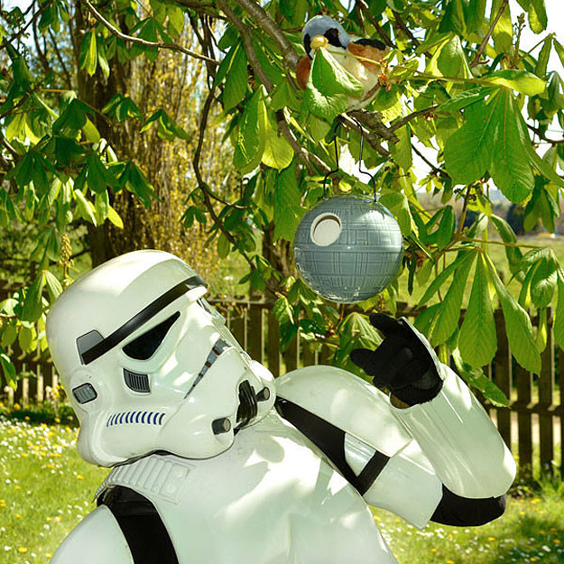 Officially Licensed Death Star Birdhouse For Geeky Birds In Your Yard