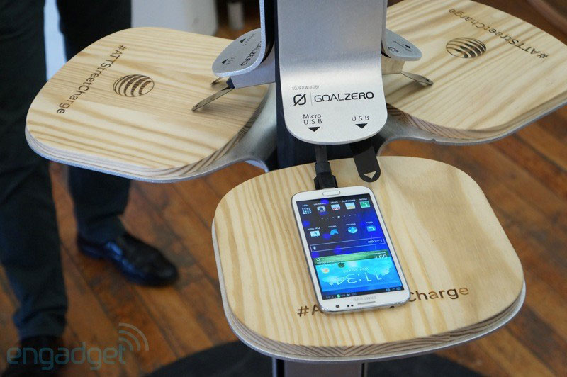 Solar Powered Smartphone Charging Stations In NYC Parks Starting Today