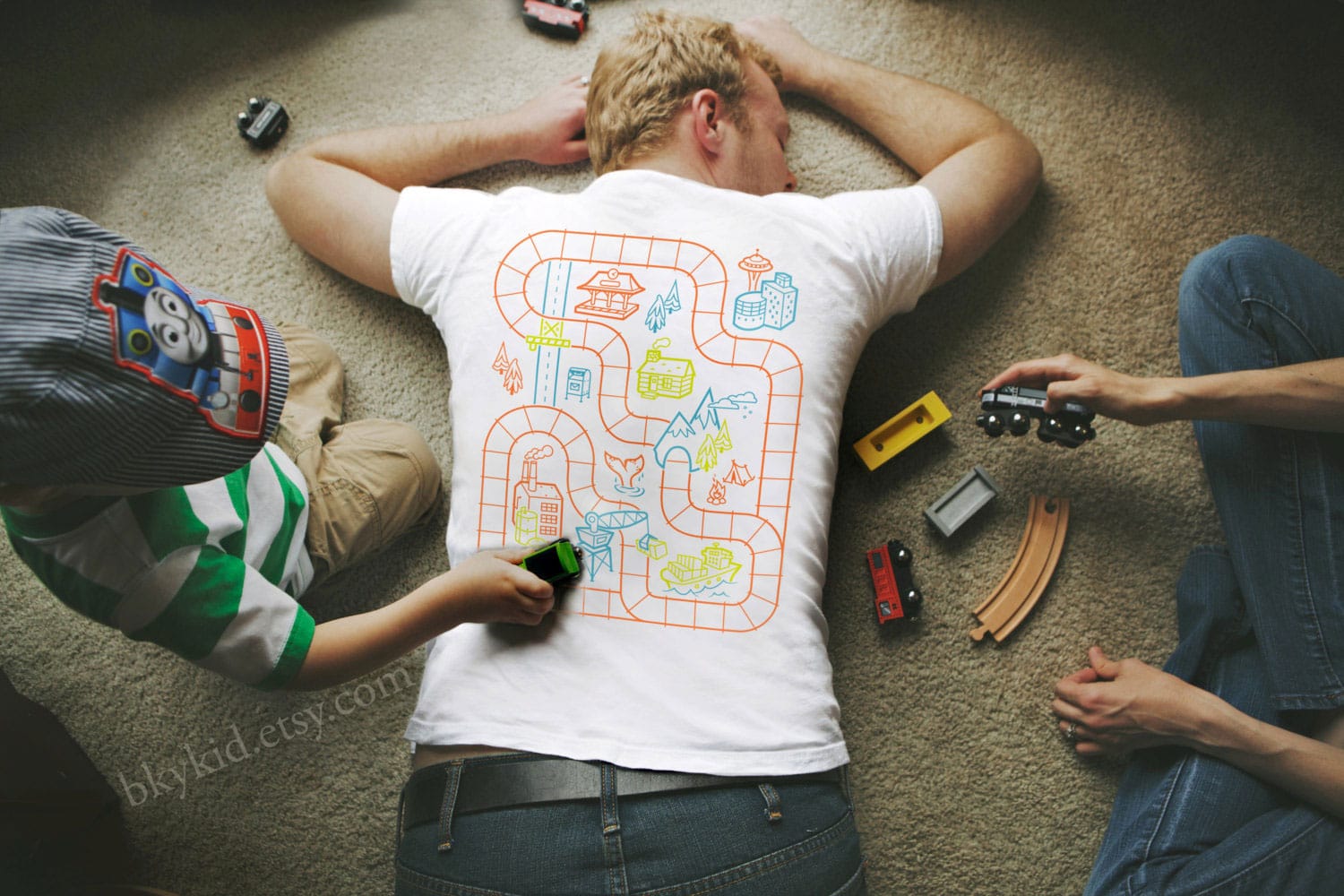 Railroad T-Shirt Is Perfect Entertainment For Kids (While You Sleep)