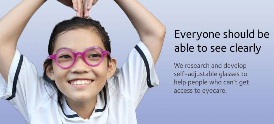 Self-Correcting Glasses Let Kids Adjust Their Own Glasses Prescription