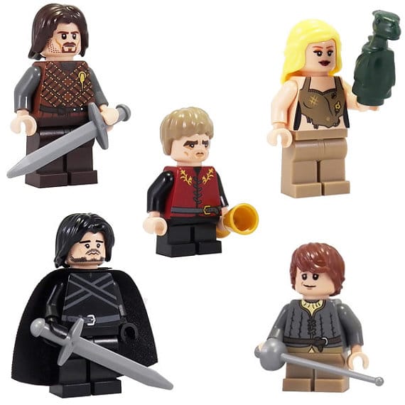 Dedicated Fan Creates Impressive Game Of Thrones LEGO Figurines