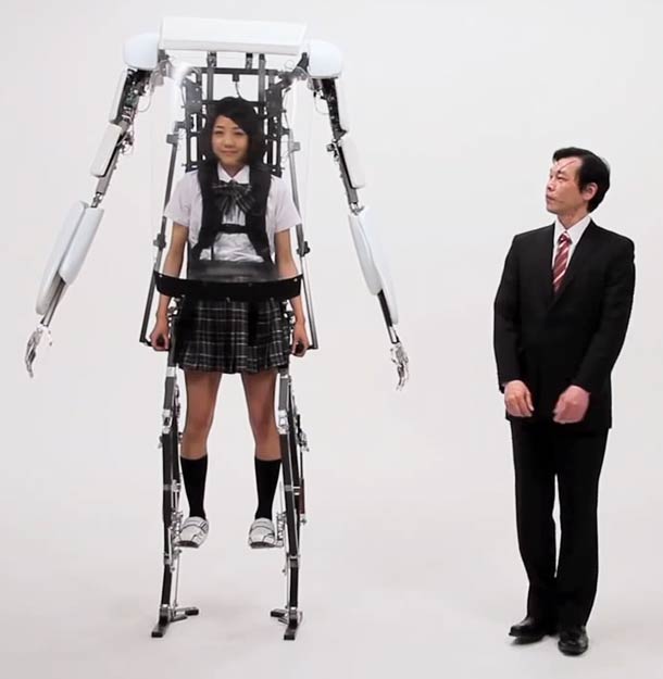 Powered Jacket: First Commercial Exoskeleton To Be Released In Japan