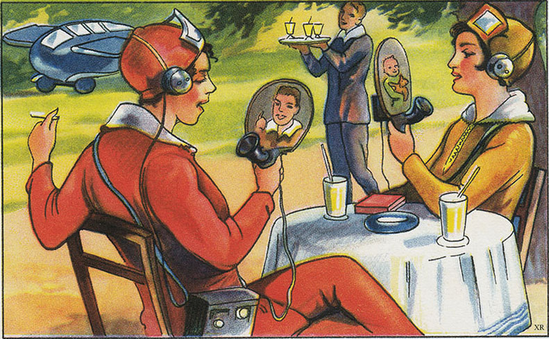 Magazine Picture From 1930 Predicts Today’s Smartphone Lifestyle