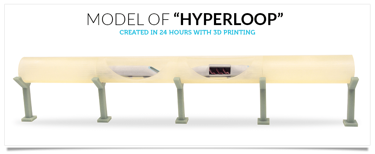 Elon Musk’s Hyperloop Brought To Reality Through 3D Printing