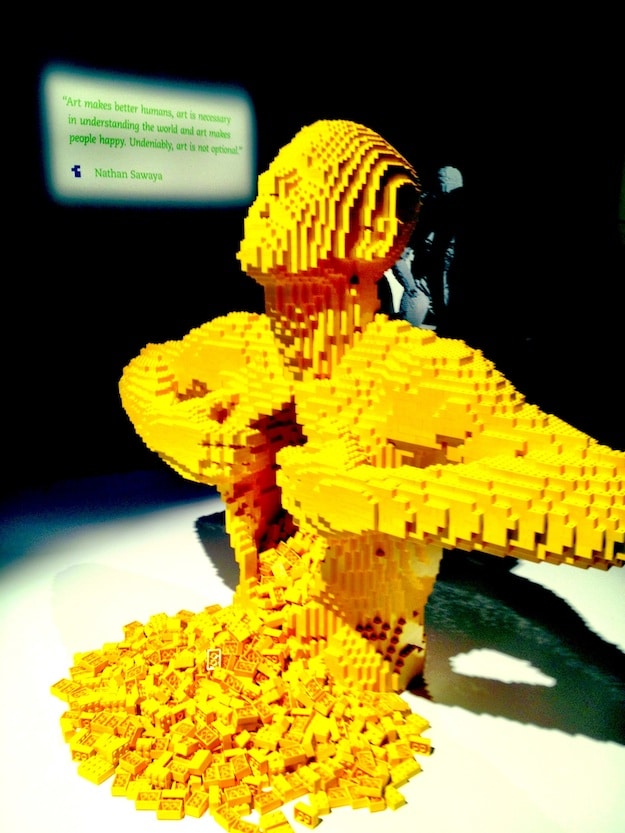 The Art Of The Brick: Nathan Sawaya Dazzles Us With LEGO Art Magic