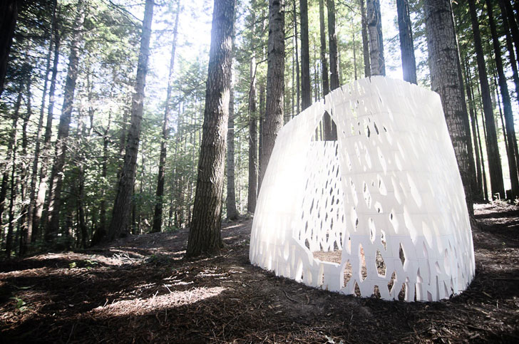 World’s First Architectural Structure Built Using Only 3D Printing