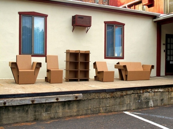 Cardboard Furniture Is Your Refoldable Lifestyle Gone Recyclable