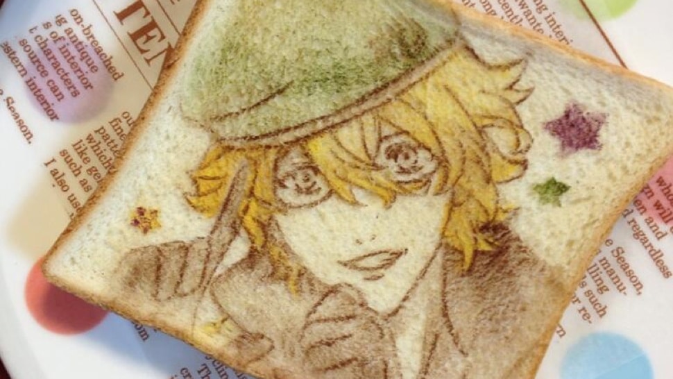 Artistic Breakfast: Japanese Anime Toast Art That Is Too Pretty To Eat