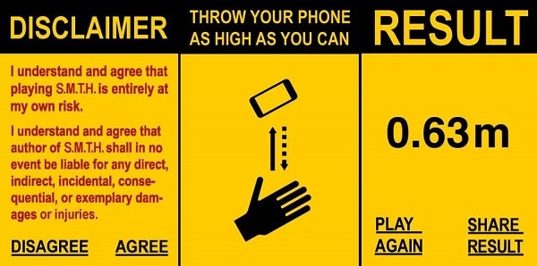 How High Can You Throw Your iPhone? [Banned App]