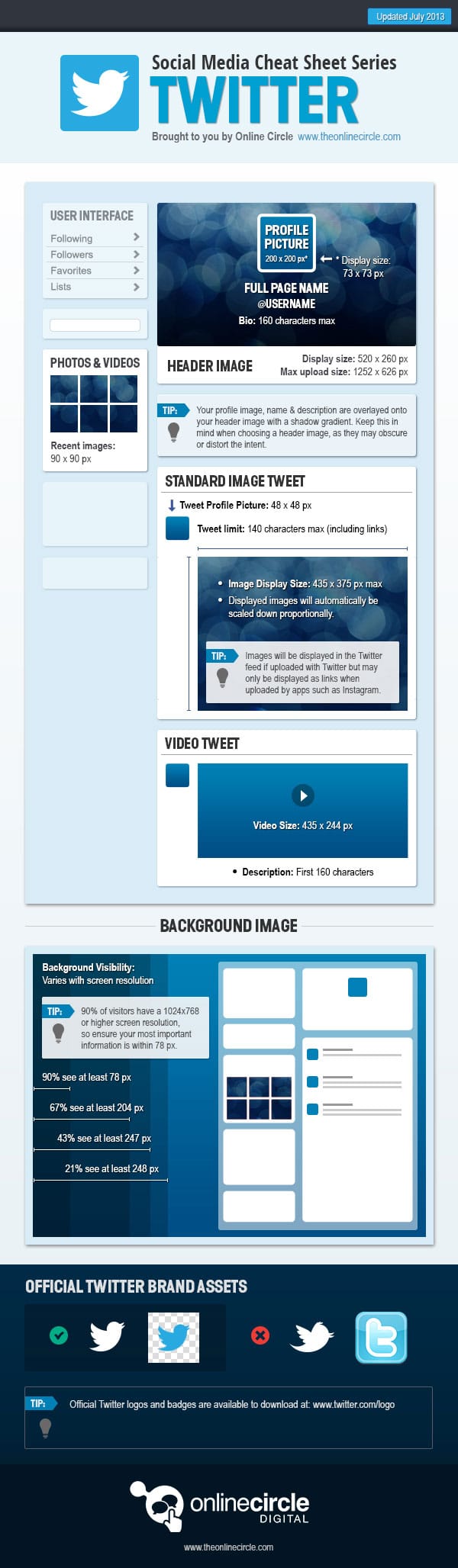 Enhance Your Twitter Profile Page: Design Guide With Sizes [Chart]