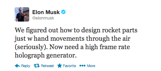 Elon Musk Demoes His Tony Stark Holographic Interface