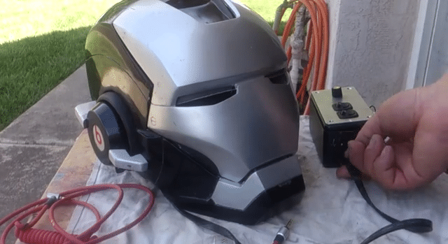 Iron Man Helmet Equipped With Epic Working Beats By Dr Dre