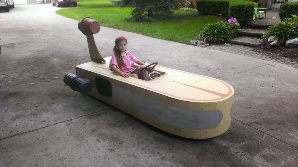 DIY Star Wars Landspeeder…For When You Want To Scoot Around In Style