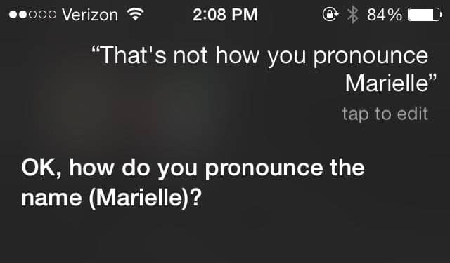 How To Make Siri Correctly Pronounce Names In Your Contacts In iOS 7