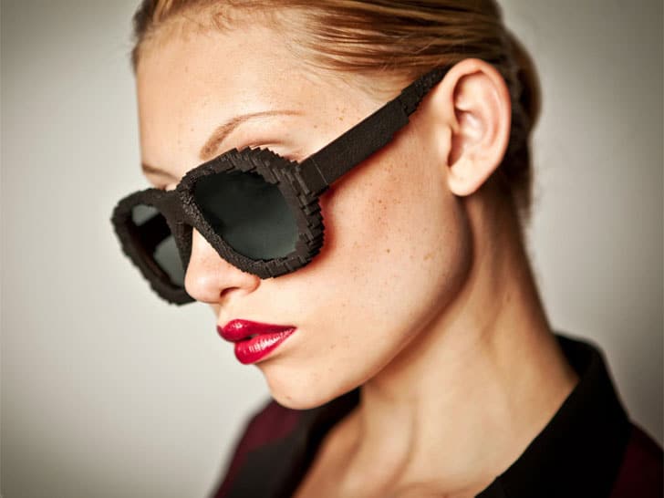 3D Printed Custom Sunglasses Specifically Created To Fit Your Face
