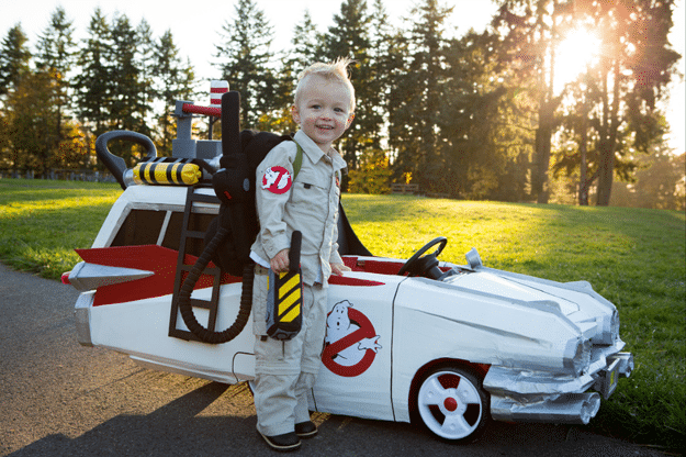 Cooper Is Back With A New Ecto-1 Ghostbusters Push Car