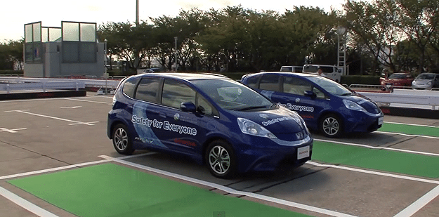 Honda Presents Driverless Valet Parking System