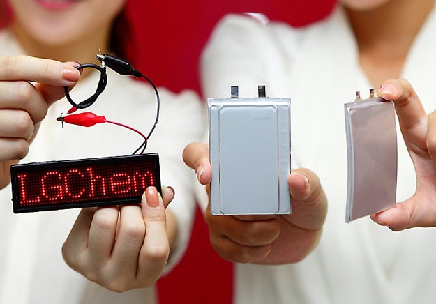 Flexible Batteries For Future Flexible Devices Now Produced By LG Chem