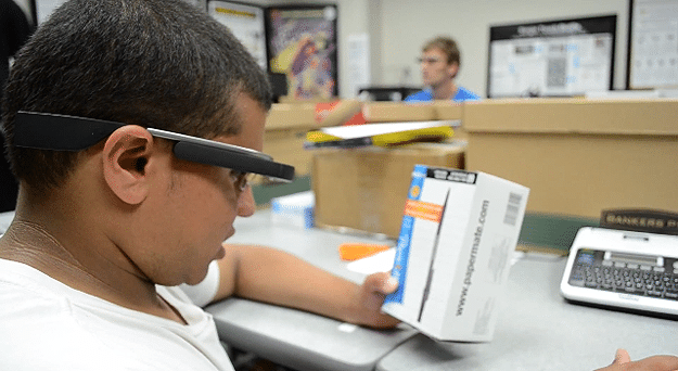 OpenGlass Heads Up Display Makes Blind People See