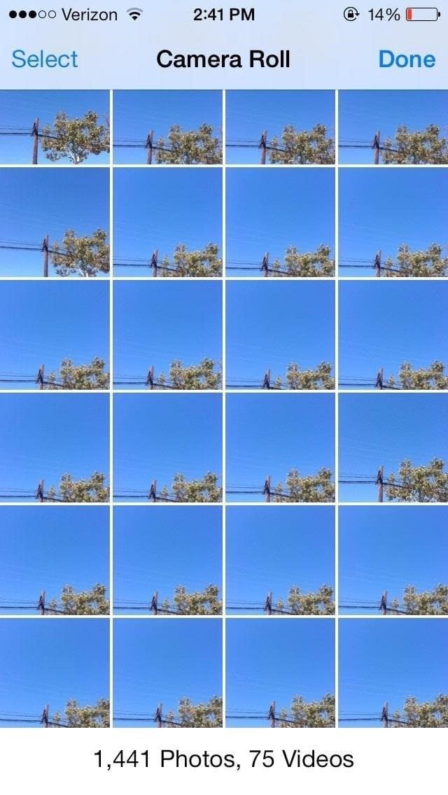 How To Take Pictures In Burst Mode On Your iPhone With iOS 7 [Video]