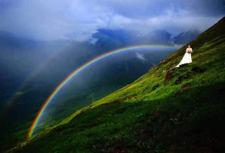 15 Awe-Inspiring Double Rainbows From All Around The World