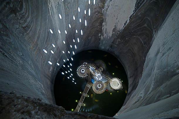 Abandoned Salt Mine Converted Into Epic Underground Amusement Park