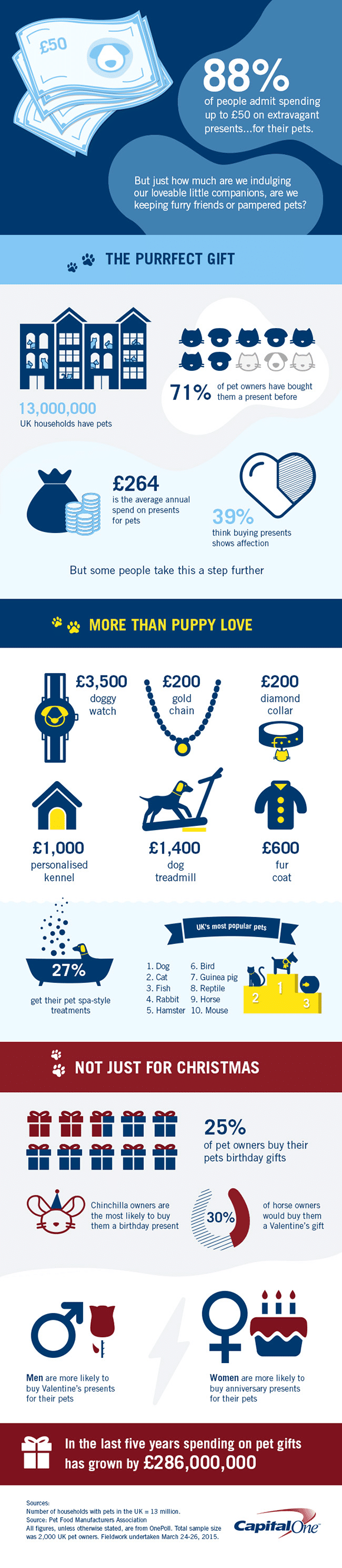 Pampered Pets – How Much Do Brits Spend On Their Pets? [Infographic]