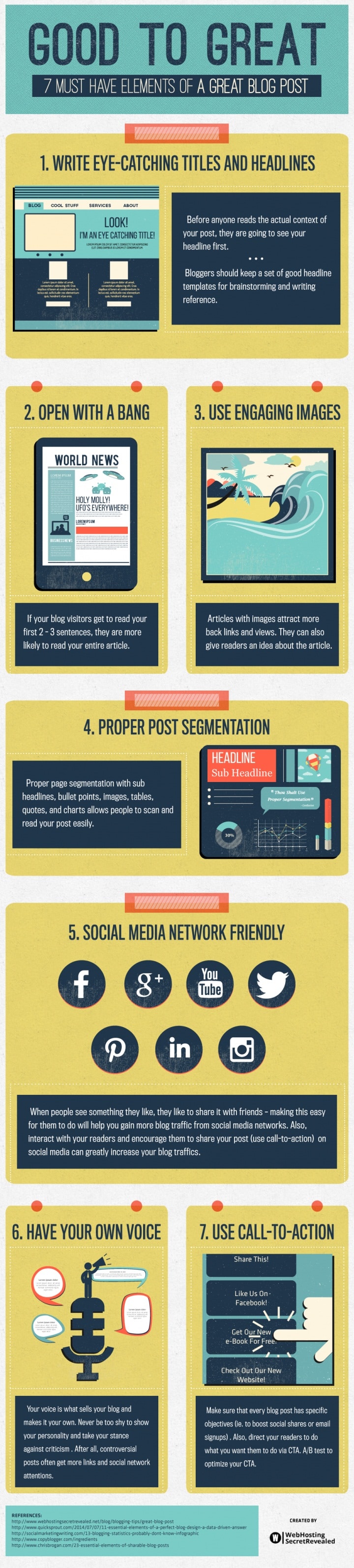 7 Must-Have Elements Of A Great Blog Post [Infographic]