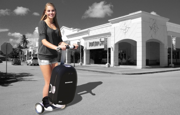 This Intelligent Suitcase Is Your Luggage Segway
