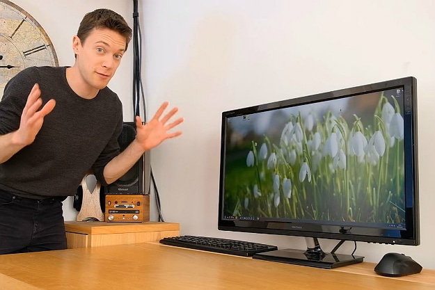 Hide All Your Internet Sins With This DIY Motorized Monitor Lift